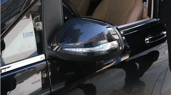 Za Mercedes Benz V Razred V260 2016 2017 2018 Ogljikovih Vlaken Barvne Strani Ogledalo Kritje Pogled Od Zadaj Prekrivni Avto Dodatki