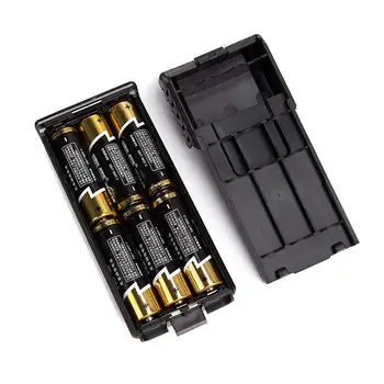 Baofeng UV-5R 6xAA Baterije Primeru Walkie Talkie Baterije Lupini za Prenosni dvosmerna Radijska Varnostno Pooblastilo Banki za UV-5R UV-5RE UV-5RA