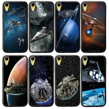 Težko PC TPU Telefon Primerih za Samsung Galaxy A5 A7 A8 J3 J4 J6 J7 J8 2017 2018 S6 S7 S8 S9 S10 Plus Kritje Vrečk Star Wars Zgodba