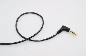 1 Kos Črna Nadomestni Kabel Kabel Skladu z Mic za AKG K490NC K495NC N60NC N60 NC Slušalke Slušalke Slušalke