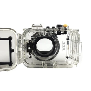 40m 130ft Nepremočljiva Polje Podvodno Ohišje Kamere Potapljanje Primeru za Canon Powershot S110 kot WP-DC4740M Vrečko Primeru Zajema Vrečko
