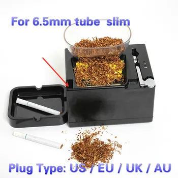 6.5 mm cevi Električni slim Žlico Design Cigaret Pralni Vozni Injicirajte Cev 6,5 mm, Samodejni Tobak Maker za tanke tobak
