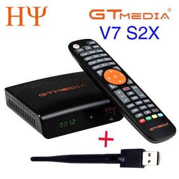 100 kozarcev GTMEDIA V7 S2X DVB-S2 HD satelitski sprejemnik Youtube PowerVU CCa z5 mini Newca GTMEDIA V7S