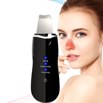 Ultrazvočno Kože Scruber Globinsko Čiščenje Obraza Scruber Opozarjanje Z Obraza Čiščenje Kože Lopatico Peeling Lepoto Instrument Naprave