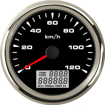 1pc Nov Slog 0-120km/h GPS merilnik Hitrosti 85mm Lcd Nepremočljiva Hitrost Odometers Potovanje z Merilniki Cog Funkcijo za Samodejno Čoln Jahta