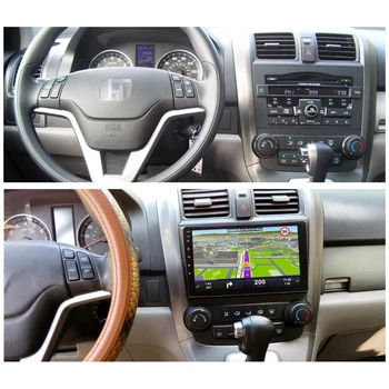 Sinosmart 8 Jedro,DSP 48EQ Avto GPS Navigacija Radio za Honda CRV CR-V 2006-2018 2din 2.5 D IPS/QLED Zaslon