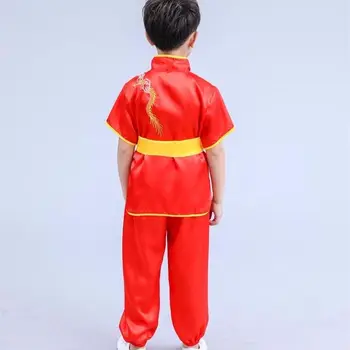 Tradicionalna Kitajska Obleka Otroci Kungfu Wushu Tai Chi Enotno Shaolin Borilne Veščine Stopnji Uspešnosti Dekle, Fant Kung Fu Kostumi