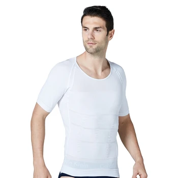 Moška telesa oblikovalec tshirt znoj shirt hujšanje perilo trebuh, pas trener trebuha, hujšanje, shapewear moških padec ladijskega prometa