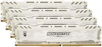 čisto nov Ballistix Sport platinum Šport pomnilnik DDR4 8GB 2666MHz MT/s 288 za igro