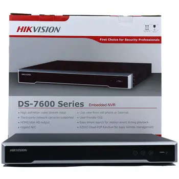Hikvision 6MP IP Dome Kamera Kompleti IR Omejeno Dome kamer CCTV Kamere, IP Kamere POE H. 265 Vgrajeno micro SD spominsko Kartico