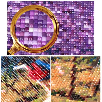 Mozaik, Poln Kvadrat 5D DIY Živali Povzetek Slon Diamond Slikarstvo Nosorogovo Vezenje s Diamond Dekoracijo Nastavite ZWQ