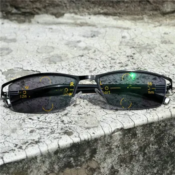 Blagovne znamke Progresivna Multifokalna Leča Obravnavi Očala Moških Presbyopia Daljnovidnost Bifocal Očala Sonce Photochromic očala NX