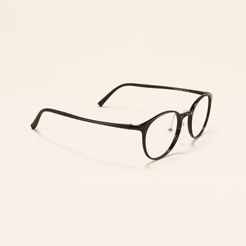 širina-138 Ultra-lahkih volfram ogljikovega jekla cevi nos blazinice kratkovidna očala ženske blagovne znamke moških krog retro optični eyeglass okvir