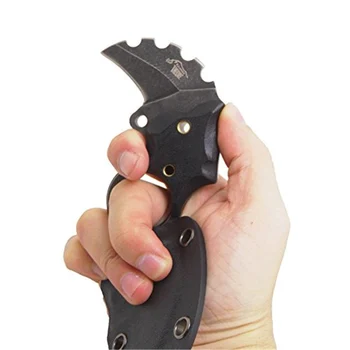 MASALONG Kni111 Mini Majhen Prašič Prostem Preživetje Taktično Karambit Nož s K Tulec Easy Hide