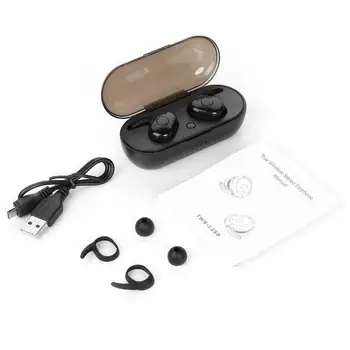 B1 TWS Bluetooth Slušalke Brezžične Čepkov 5.0 Slušalke šumov Z Mic Polnjenje Polje Za IPhone Xiaomi Huawei Samsung