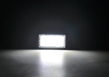LED Številko registrske Tablice Svetlobe Super Bele luči Za BMW E38 1995-2001
