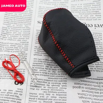 Jameo Auto Usnje NA Avto Prestavna Ovratnice prestavna Ročica zaščitni Pokrov za Mitsubishi Outlander 2013-2020 Dodatki