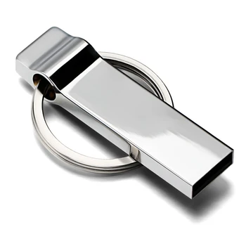 Kovinski USB ključek 32GB nepremočljiva pendrive 4GB 8GB 16GB 64GB 128GB 256GB pomnilniški ključek usb prilagodi pen drive
