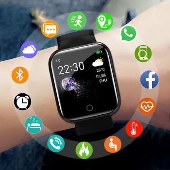 I5 Pametno Gledati 2020 Glasbe za Nadzor Več Klicanje Srčni utrip Fitnes Smartwatch Moški Ženske Android, IOS Watch Fit Darilo zeblaze gts