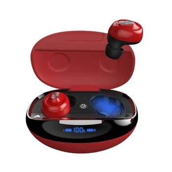 Caridite Bluetooth Brezžične Slušalke z Mikrofonom Šport TWS Bluetooth Slušalke Touch Kontrole Brezžične Slušalke Čepkov Telefon