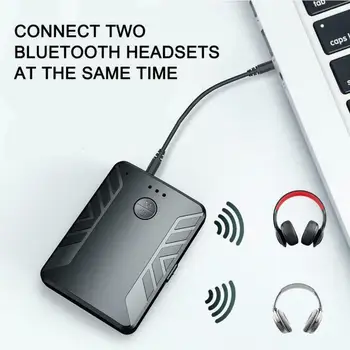 5.0 Bluetooth Adapter za Brezžični Audio Bluetooth Oddajnik Sprejemnik Za PC TV Avto 3.5 mm AUX Glasbeni Sprejemnik Pošiljatelja Adaptador