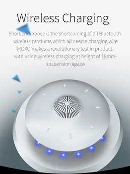 Eworld Wireless Music Box Magnetnega Lebdenja Namizno Dekoracijo Lahka Bluetooth Zvočniki Surround 3D Color Light Soba Lučka