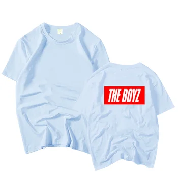 Boyz prvenca prvi isti tiskanje o neck majica s kratkimi rokavi kpop poletje slog, unisex navijači spodbudno t-shirt kratek rokav