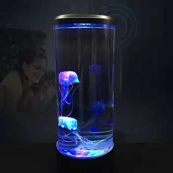 Meduze Night Light Svetilka LED Barva Spreminja, Doma Dekoracijo Akvarij Slog LED Darilo za Rojstni dan za Otroke Otrok Polnjenje prek kabla USB