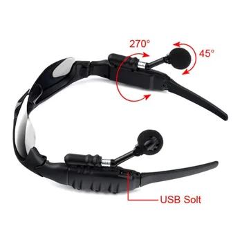 Moški Prostem očala Bluetooth sončna očala brezžične slušalke športne poslušanje pesmi hands-free (prostoročni brezžični Bluetooth slušalke