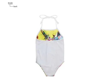 HYCOOL po Meri Kawaii Otroci Kopalke enodelne Pas Plažo Športne Poletne Plaže Plavati Obleke za Dekleta Tiskanje