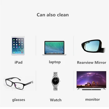 Blagovne znamke čiščenje krpo za mobilne telefone in tablet Zaslon robčki nič-brez Očal Čiščenje krpo mikrovlaken dvostranski napkin