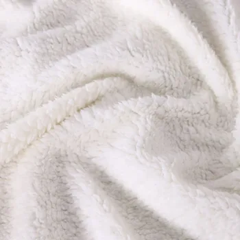 Pozimi Toplo Hooded Odejo 3D Samorog Tiskanja Lepo Vrgel Kritje Za Kavč Odrasli Otroci Nosljivi Flis pulover s kapuco Odejo Božično Darilo