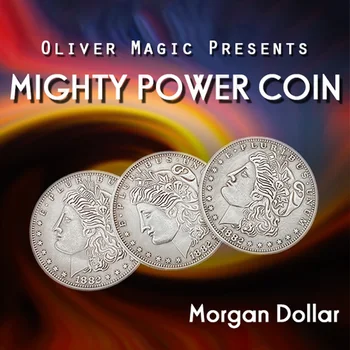 Mogočna Moč Kovanca (Morgan Dolar), ki jih Oliver čarovniških Trikov Kovanca, ki se Pojavljajo Magie Blizu Magia Mentalism Iluzijo Prevara Rekviziti