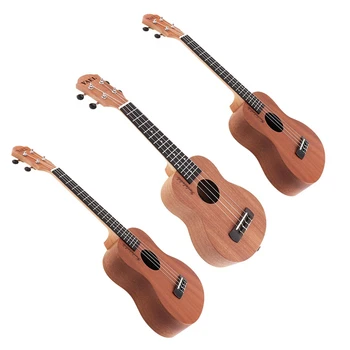 Ukulele, Akustične Kitare, Sapele Lesa Ukulele Havajih 4 String Kitare
