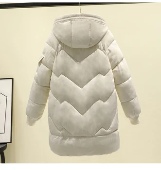 Trendi Izdelkov Padded jakna Ženske zimske jakne hooded Zgornji del ženske obleke Topel plašč velikosti Outwear Brezplačna dostava 268