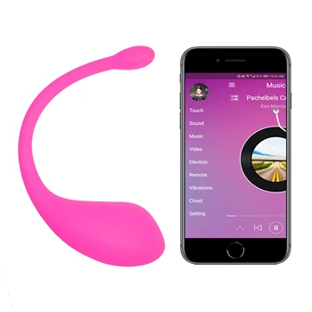 Daljinsko Bujne Massager, Nosljivi Vibrator Aplikacijo Bluetooth Daljinsko upravljanje Nepremočljiva Tiho Močno Masažo Orodje za Ženske