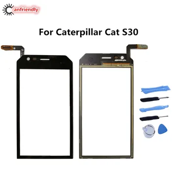 Za Caterpillar Mačka S30, Zaslon na Dotik, Popravilo, Zamenjava, občutljiv na Dotik Telefon Dodatki Za Caterpillar Mačka S30 S 30 zaslon na dotik