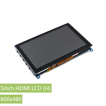 Waveshare 5inch HDMI LCD zaslon (H) 800*480 Kapacitivni Zaslon na Dotik LCD IPS za Raspberry Pi BB Black Banana Pi itd Računalniški Monitor