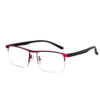 Postopno Nove Obravnavi Očala Moški Ženske Multifokalna Bifocal Povečevalno Presbyopic Očala Kovinski Anti Blue Ray Kvadratni Okvir 2.0