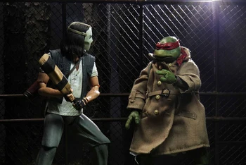 Casey Jones NECA & Raphael Slika Bebop Rocksteady Slika Igrače Lutka Darilo za Božič 2PCS/Set