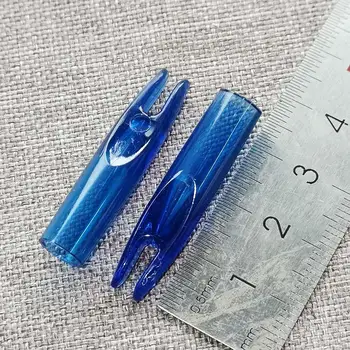 50pcs Lokostrelstvo Puščice Nocks Outwear Rep Plastike se Uporablja Za OD 6 mm Lov Puščico iz steklenih vlaken, ogljikovih Gredi Lov