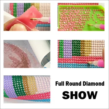 Nove Barve metulj Slon 5D DIY Diamond Vezenje Celoten kvadratni krog Diamond Slikarstvo Mozaik Živali Vzorec Doma Dekor