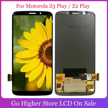 LCD Za Motorola Z3 Play / Z2 Predvajanje Zaslon Lcd, Zaslon na Dotik, Računalnike Stekla Skupščine Replacment Moto Z2 Igrajo Z3 Predvajanje Zaslon