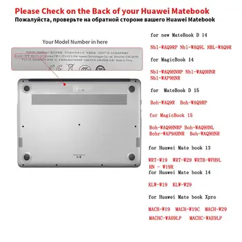 Za celotno Telo, Laptop Zajema Primerih za Huawei Honor MagicBook 14 15/Matebook D15 MateBook D 14 velja Za Matebook 13 14 X Pro 13.9