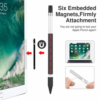 Svinčnik Imetnik za Apple Svinčnik Silikonski Magnetni Svinčnik Imetnik Oprijem Rokav Torbica pokrijemo s Skp za iPad9.7 2018 Pro Svinčnik