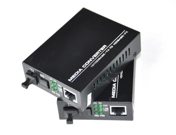 1 dvoposteljna 10/100M Fast Ethernet media pretvornik, 1x RJ45 1 SFP 25KM Simplex načinu optični oddajnik in sprejemnik