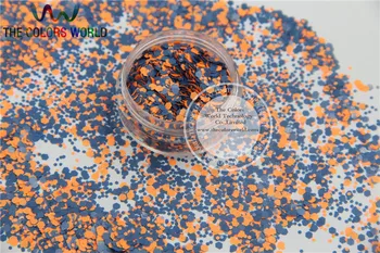 MYN67-141 Mešanje Barv Šesterokotnih oblik Bleščice za nail art in DIY dekoracijo 1Pack =50 g