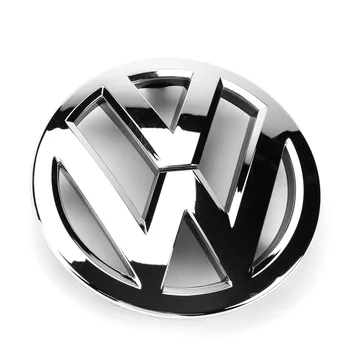 OEM 132MM Chrome Sprednjo Masko Hladilnika Emblem Avto Dodatki Logotip Značko Za Volkswagen VW Touran 2011