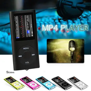 MP4 Predvajalnik s tehnologijo Bluetooth Lecteur Mp3 Mp4 Predvajalnik Prenosni 1.8