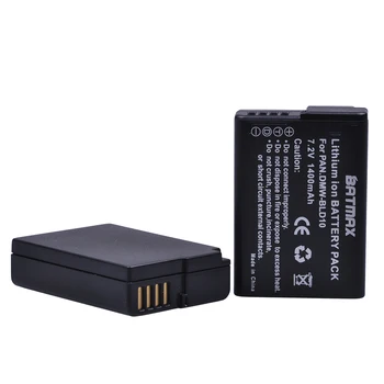 3Pcs 1400mAh DMW-BLD10E DMW BLD10E Baterije za Panasonic DMW-BLD10, DMW-BLD10E, DMW-BLD10PP Lumix DMC-G3, DMC-GF2, DMC-GX1